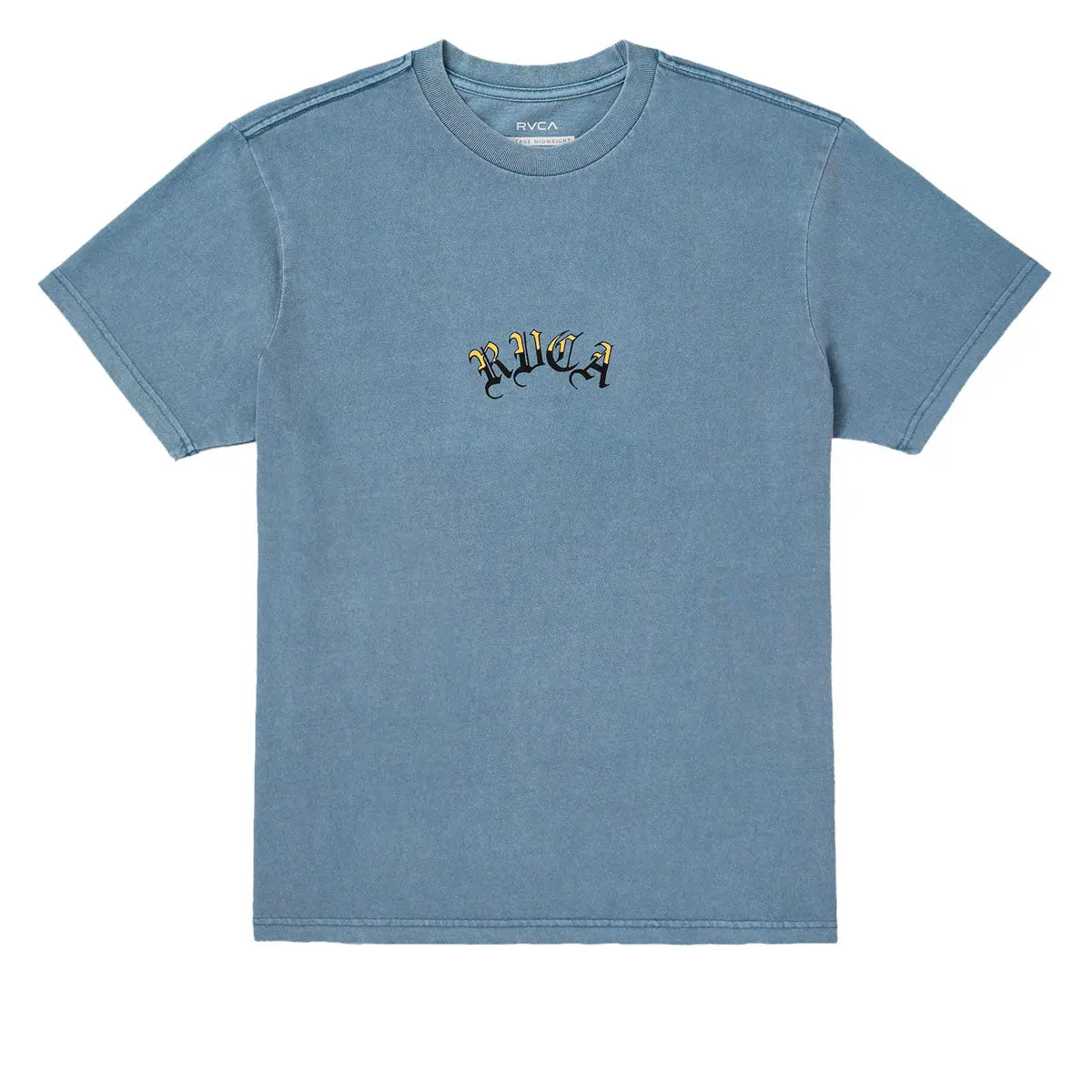 Rvca Olde Rvca T-Shirt - Vintage Navy 1