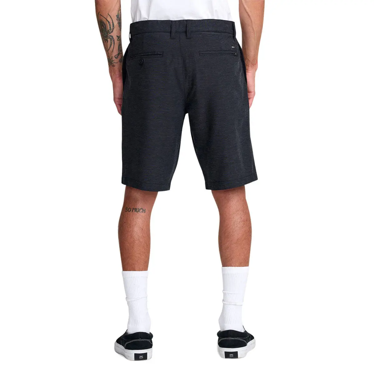 Rvca Sport Course Chino Shorts - Heather Black 3