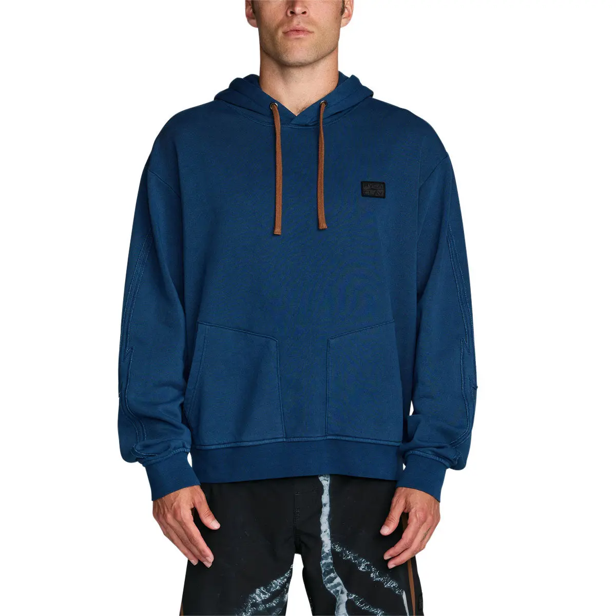 Rvca X Clay Hoodie - Dark Denim 1