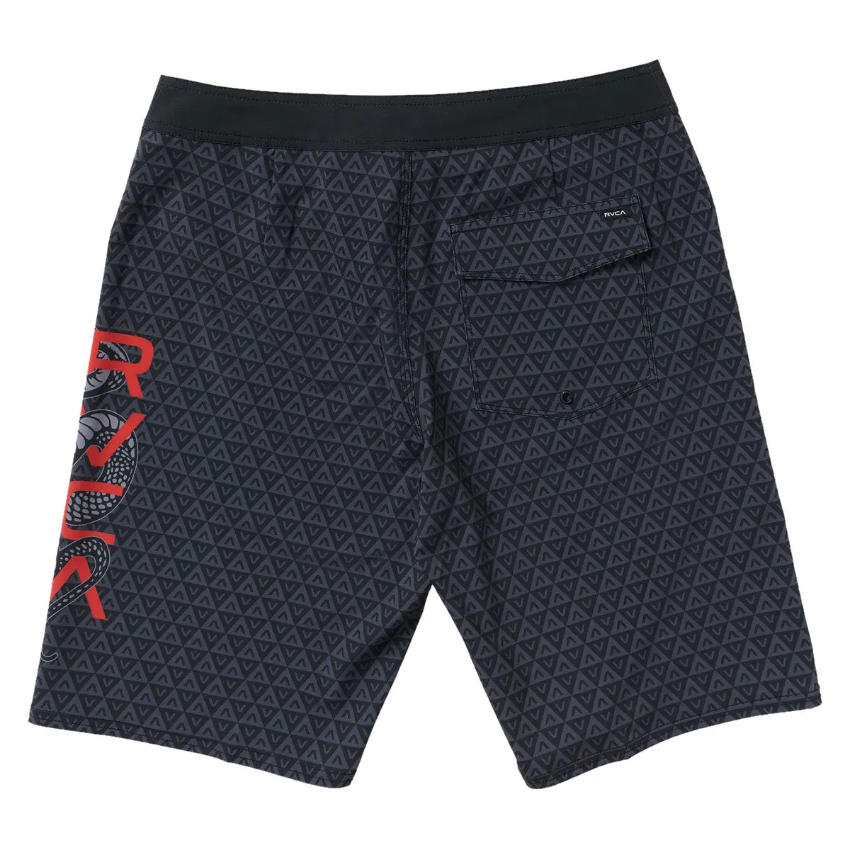 Rvca Barron Snake 21 Boardshorts - Black 2