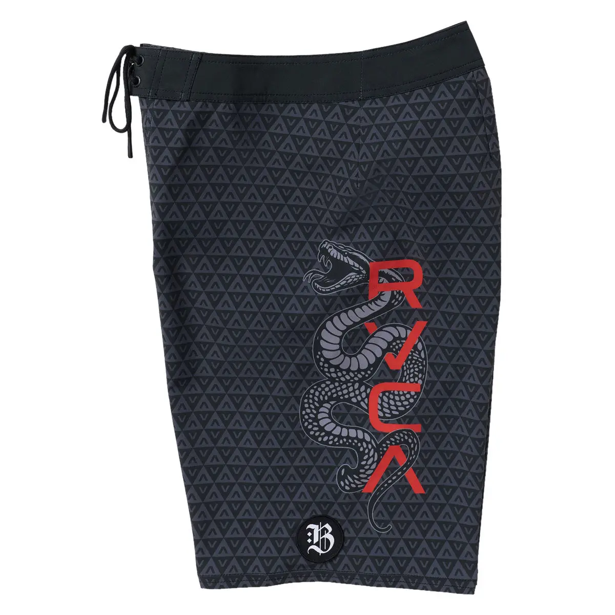 Rvca Barron Snake 21 Boardshorts - Black 3