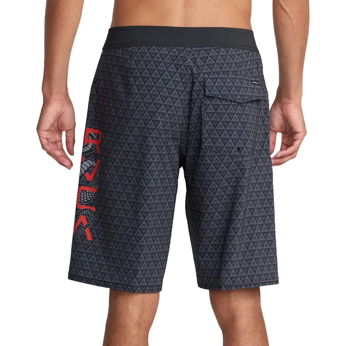 Rvca Barron Snake 21 Boardshorts - Black 5