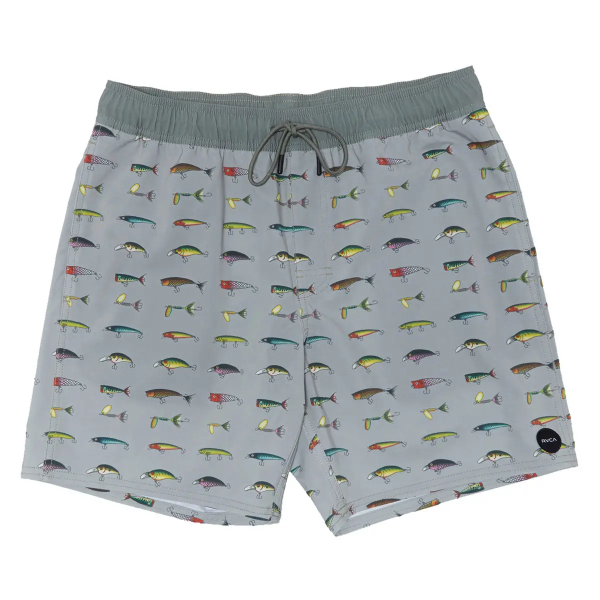 Rvca Kaleb Va Elastic Boardshorts - Light Olive 1