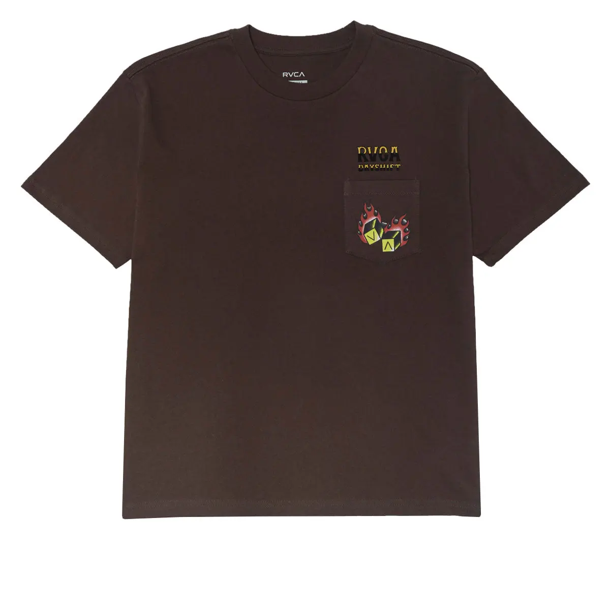 Rvca Hot Dice T-Shirt - Mocha 1