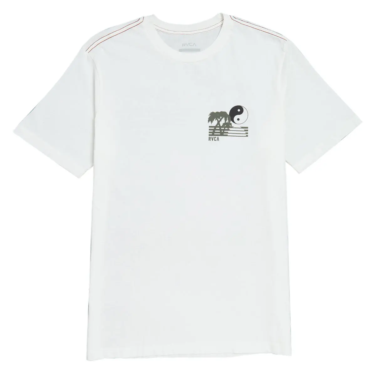 Rvca Balance Horizon T-Shirt - Antique White 1