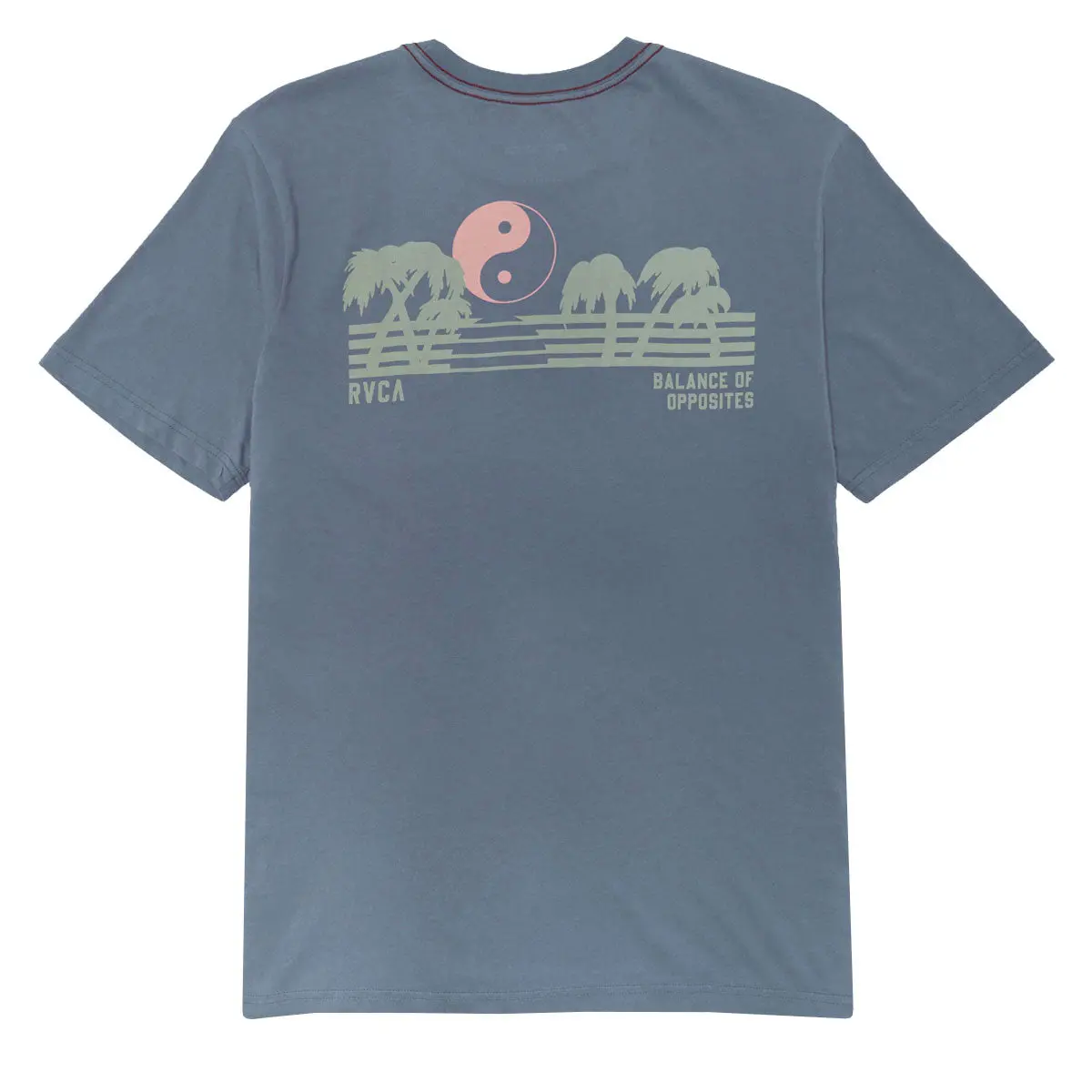 Rvca Balance Horizon T-Shirt - Vintage Navy 1