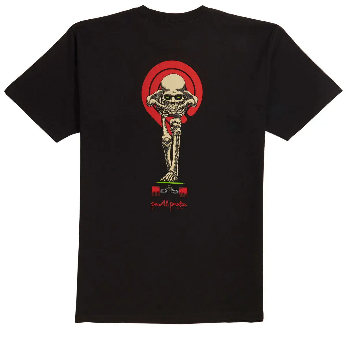Powell-Peralta Tucking Skeleton T-Shirt - Black 1