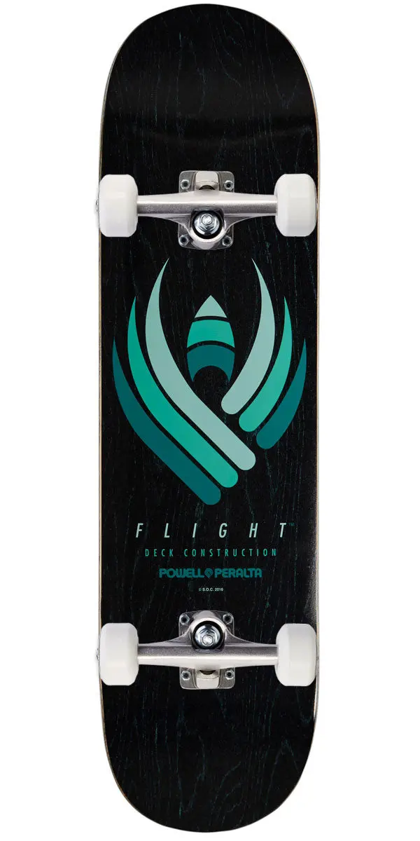 Powell Peralta Flight Retro 2019 Shape 243 Skateboard Complete - Black - 8.25" 1