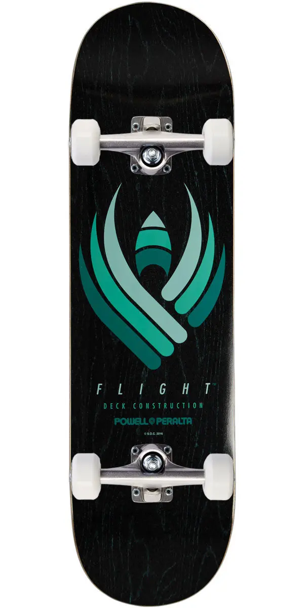 Powell Peralta Flight Retro 2019 Shape 244 Skateboard Complete - Black - 8.50" 1