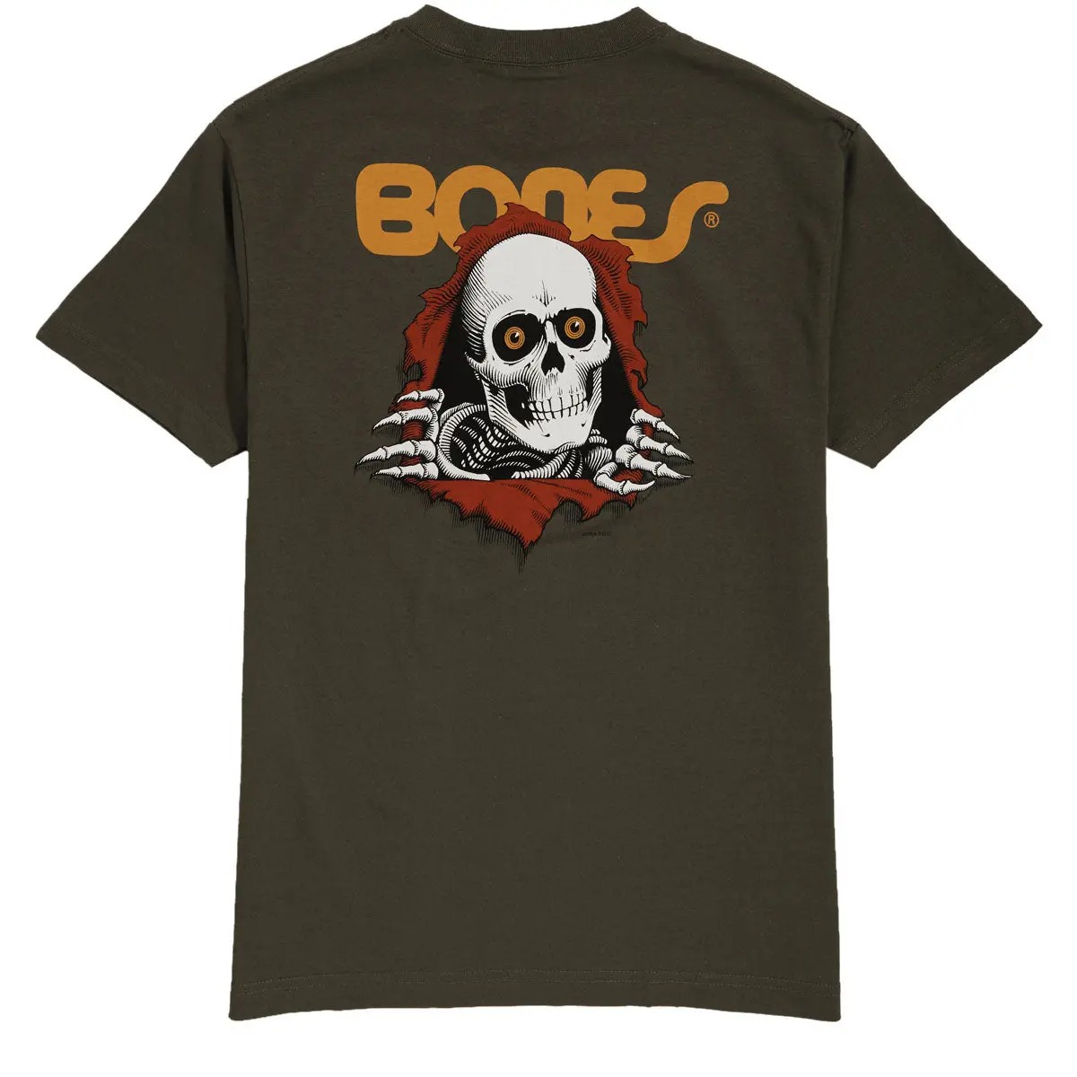 Powell-Peralta Ripper T-Shirt - Military Green Ii 1
