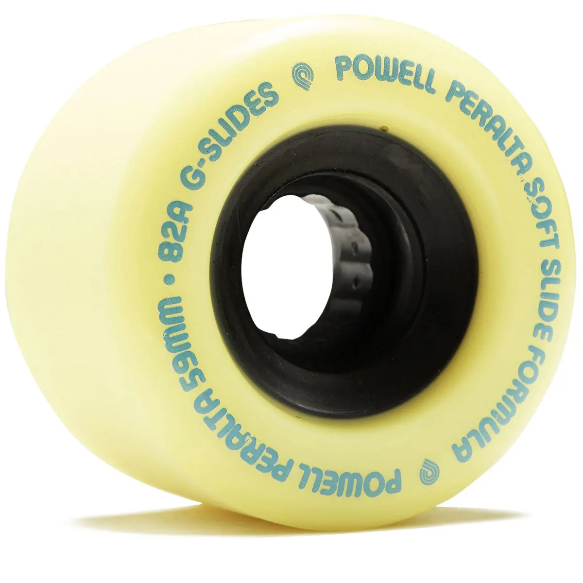 Powell-Peralta G-Slides 82A Longboard Wheels - Yellow - 59Mm 1