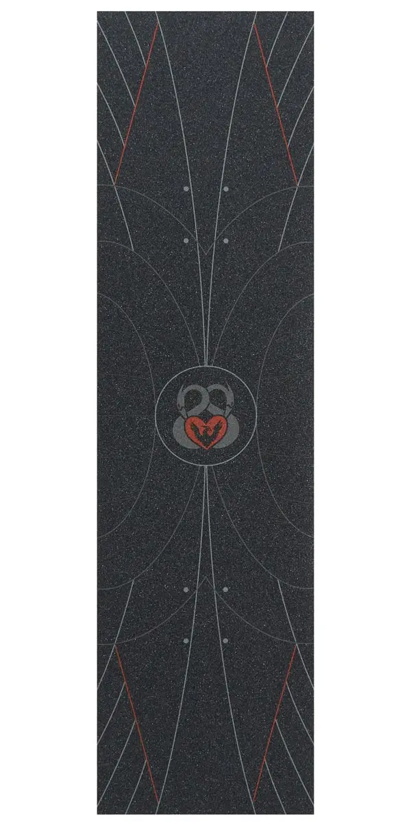 Powell-Peralta Andy Anderson Theory Map Grip Tape - Black 1