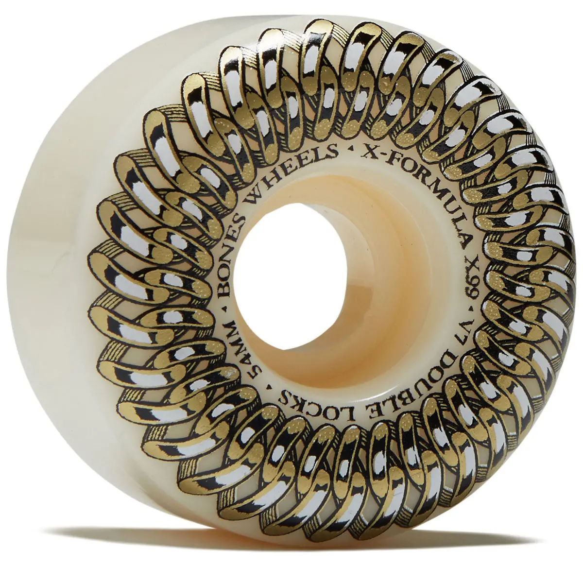 Bones X Formula Double Lock 99A V7 Skateboard Wheels - 54Mm 1
