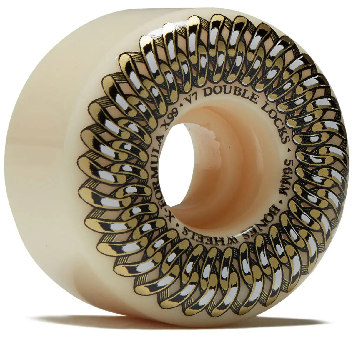 Bones X Formula Double Lock 99A V7 Skateboard Wheels - 56Mm 1
