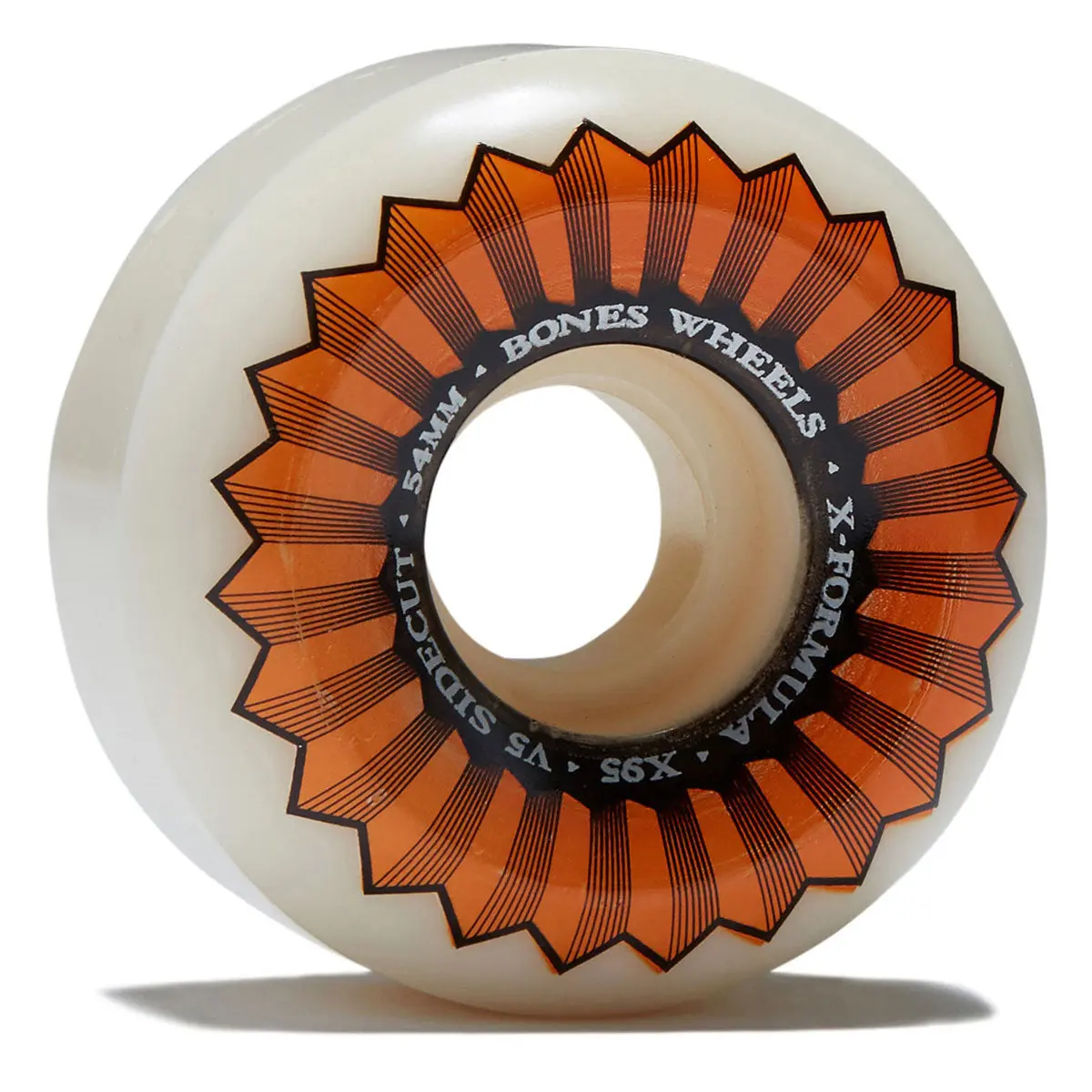 Bones X Formula Sidecuts 95A V5 Sidecut Skateboard Wheels - 54Mm 1