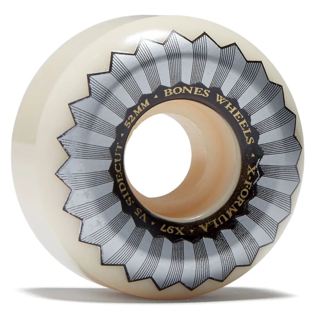 Bones X Formula Sidecuts 97A V5 Sidecut Skateboard Wheels - 52Mm 1