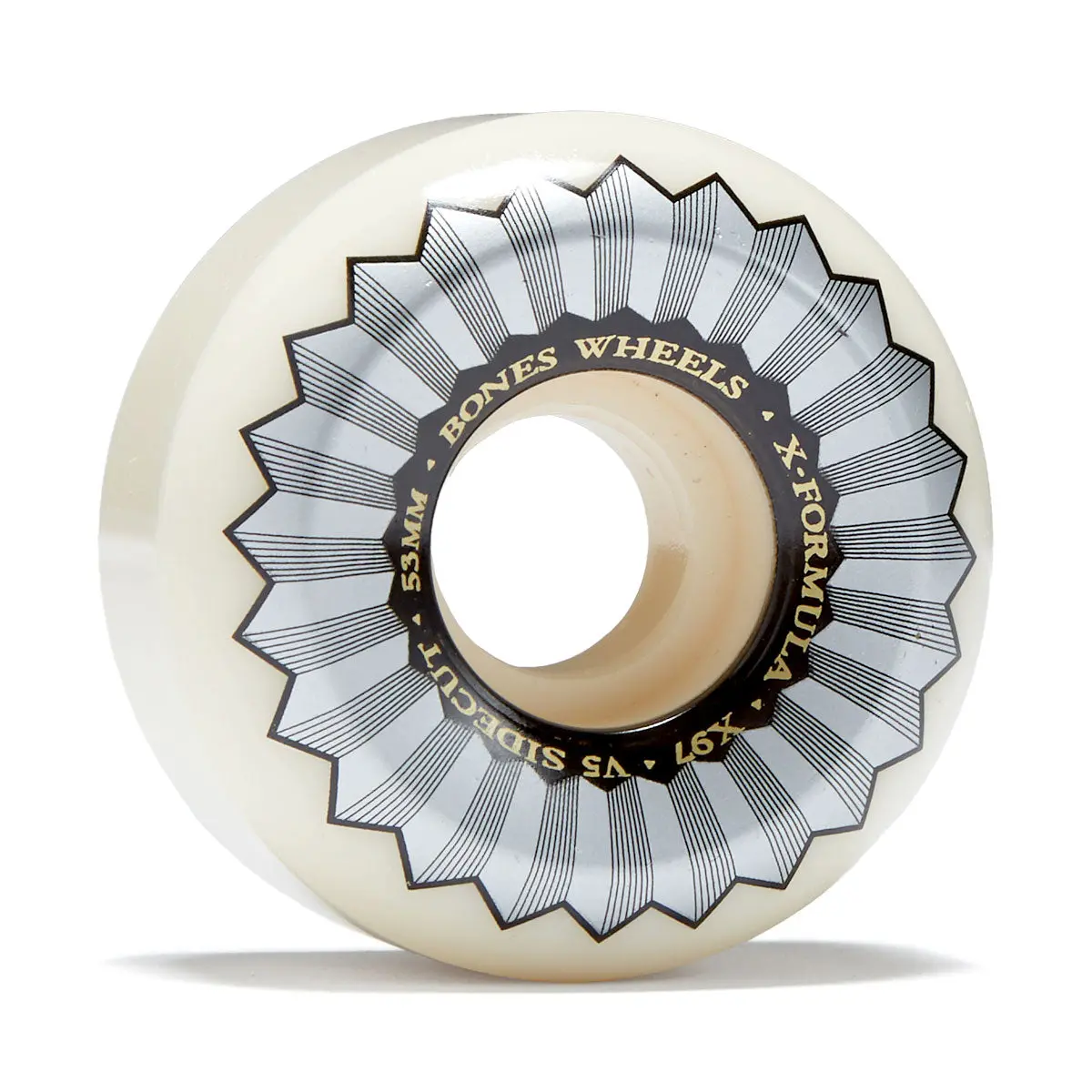 Bones X Formula Sidecuts 97A V5 Sidecut Skateboard Wheels - 53Mm 1