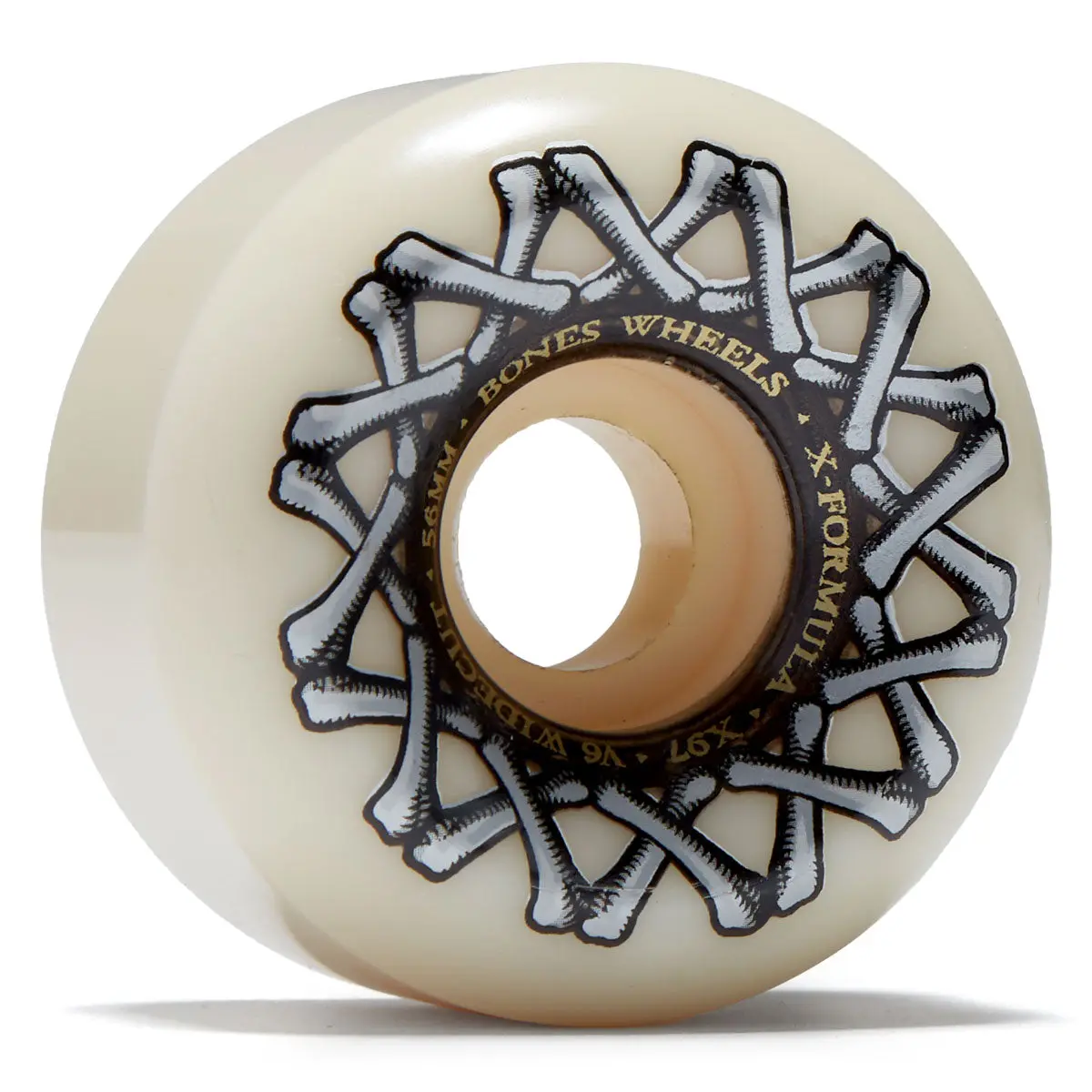 Bones X Formula Widecuts 97A V6 Wide-Cut Skateboard Wheels - 56Mm 1