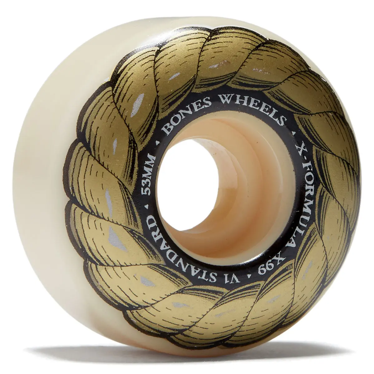 Bones X Formula Standards 99A V1 Skateboard Wheels - 53Mm 1