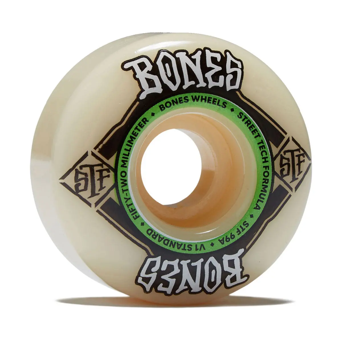 Bones Stf Standards 99A V1 Skateboard Wheels - 52Mm 1