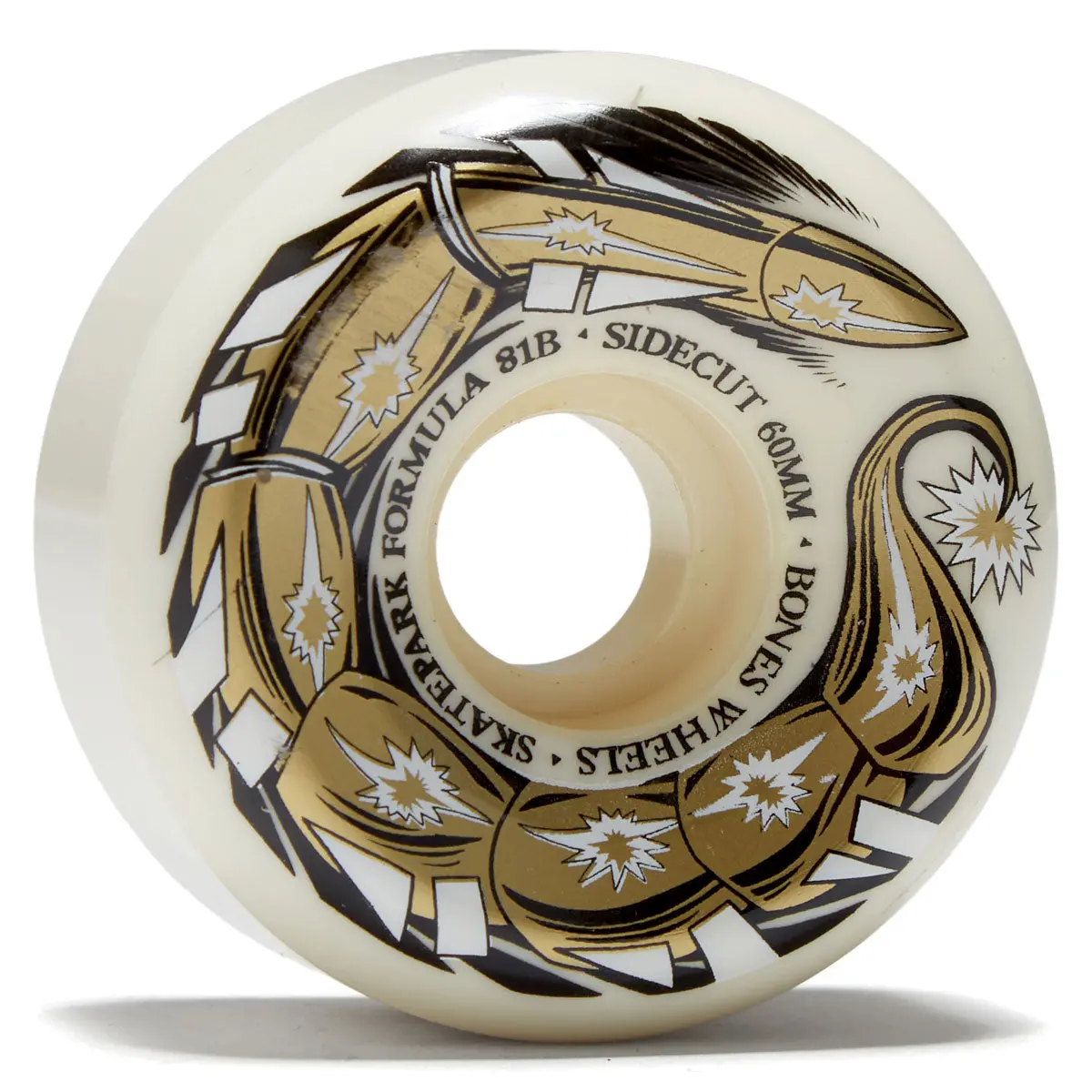 Bones Spf Scorpeedo 101A Sidecut Skateboard Wheels - 60Mm 1
