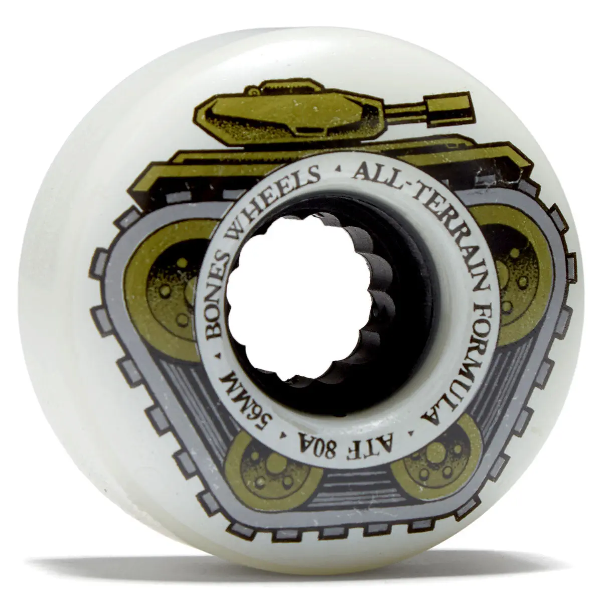Bones Atf All Tank 80A Skateboard Wheels - 56Mm 1