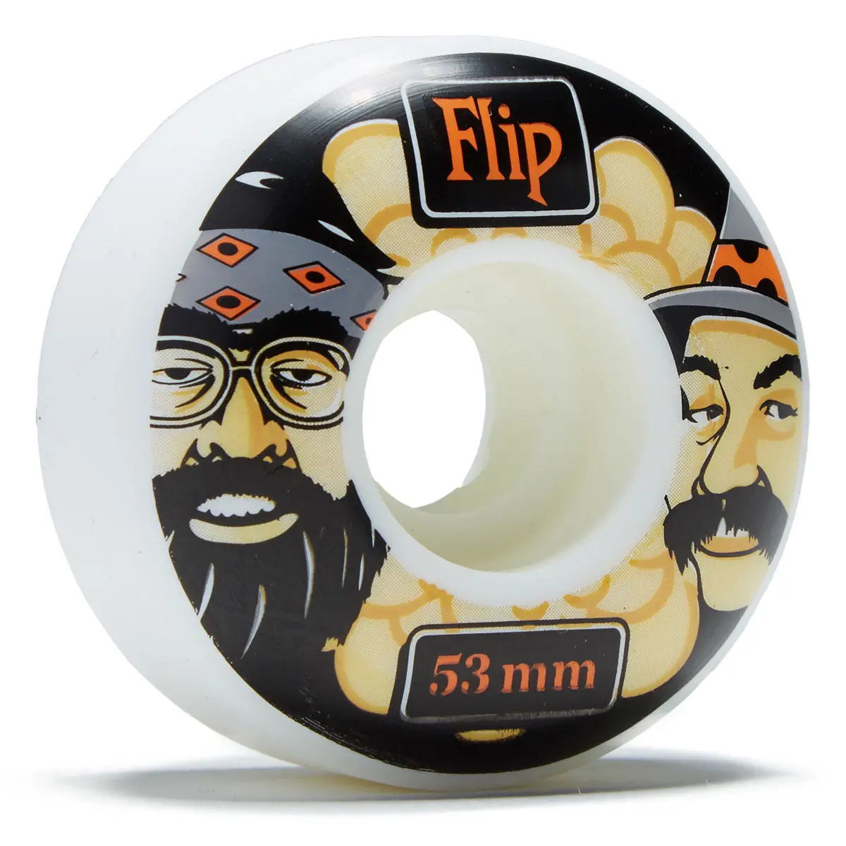Flip Cutback Cheech And Chong 99A Skateboard Wheels - 53Mm 1