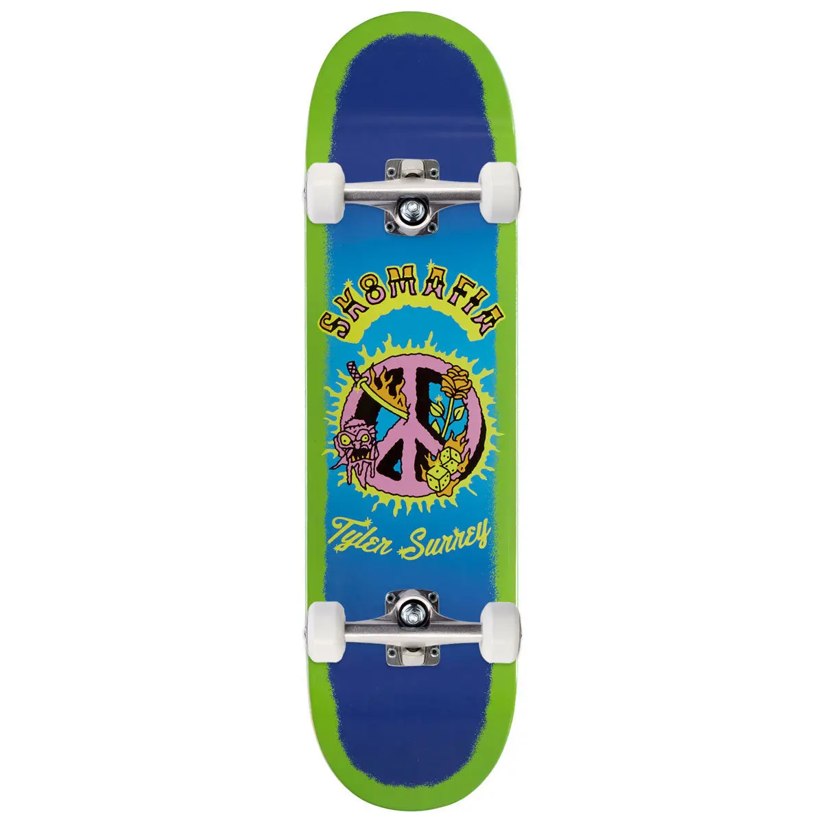 Sk8 Mafia Sprayers Surrey Skateboard Complete - 8.25" 1