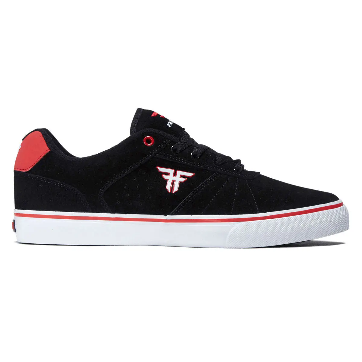 Fallen The Daytona Shoes - Black/Red/White 1