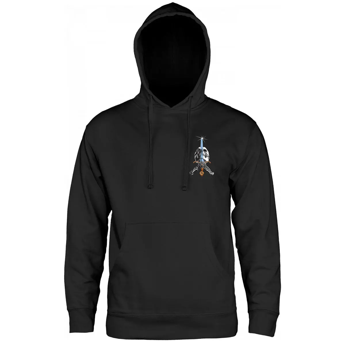 Powell-Peralta Skull And Sword Hoodie - Black 1