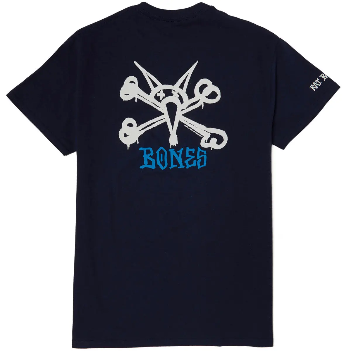 Powell-Peralta Rat Bones T-Shirt - Navy 1