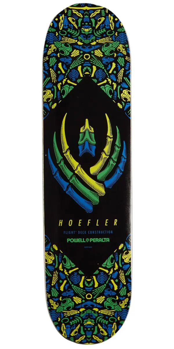Powell-Peralta Flight Kelvin Hoefler Bones Brazil Skateboard Deck - 8.00" 1