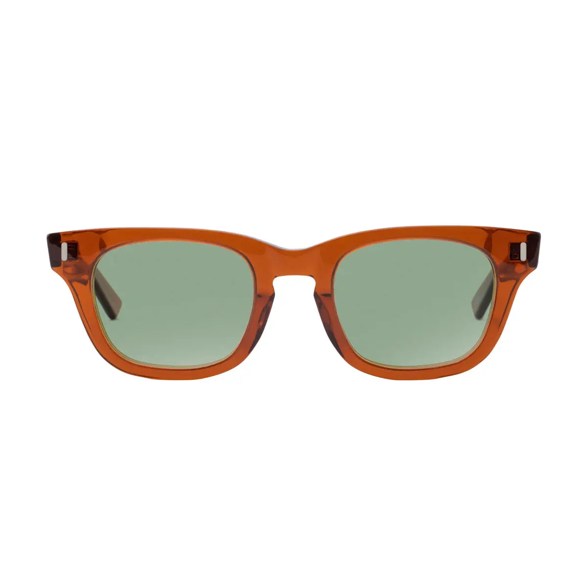 Decade Earl 50S Sunglasses - Coffee Acetate/Green Cr39 2