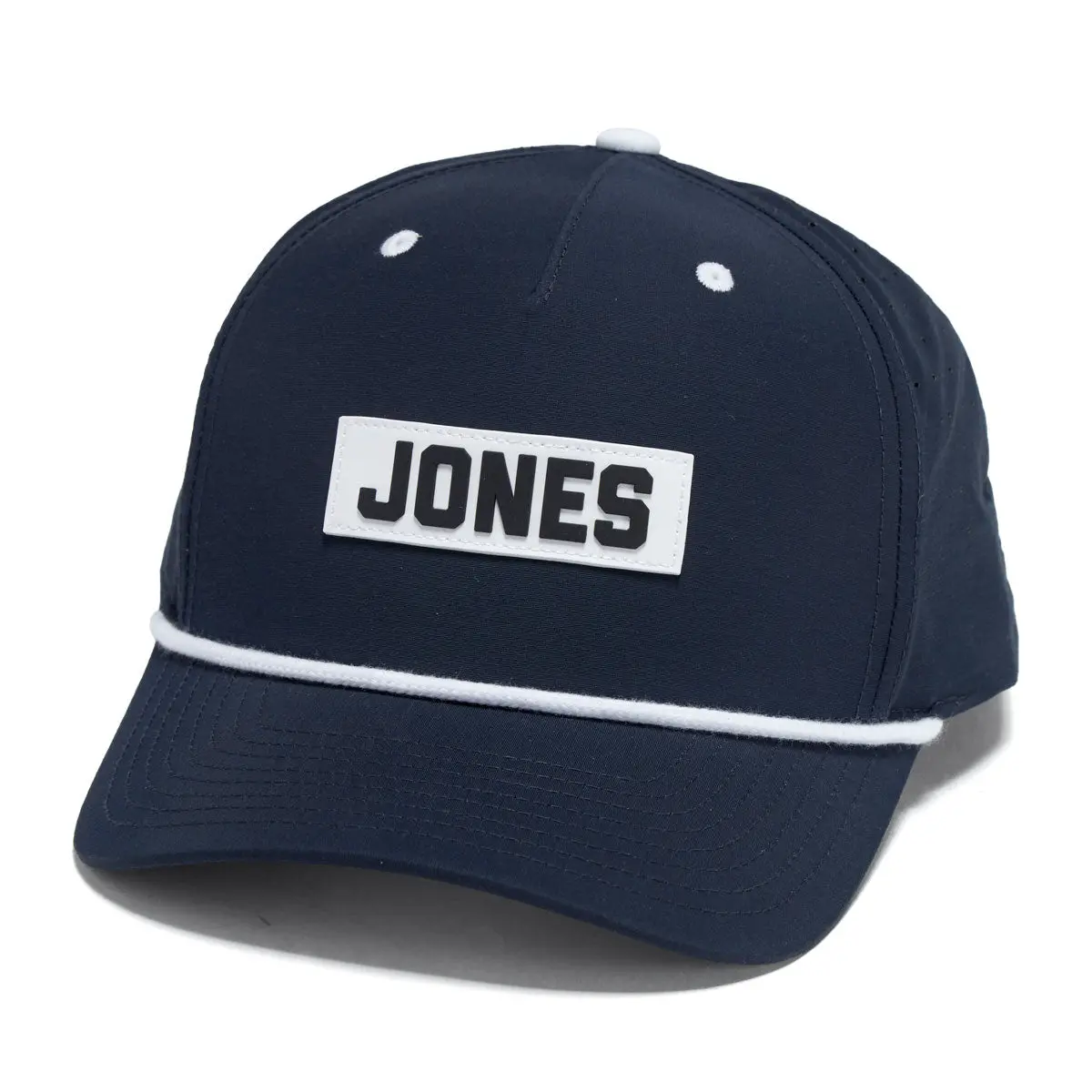 Jones Block Rope Hat - Navy 1