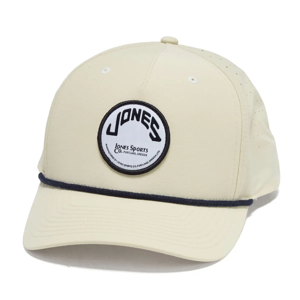 Jones Circle Patch Rope Hat - Sand 1