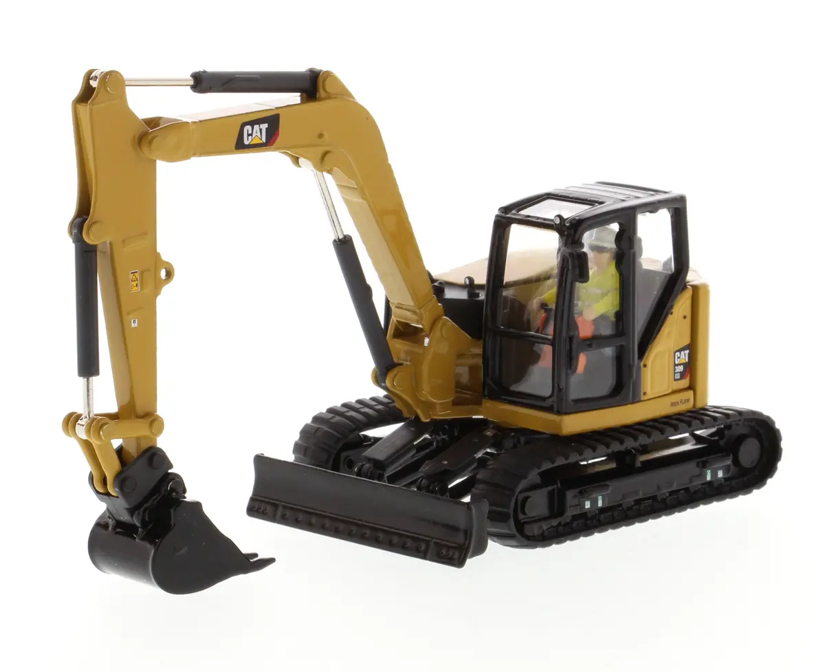 Caterpillar 309 Cr Mini Hydraulic Excavator Next Generation 1:50 Scale Diecast 85592 1