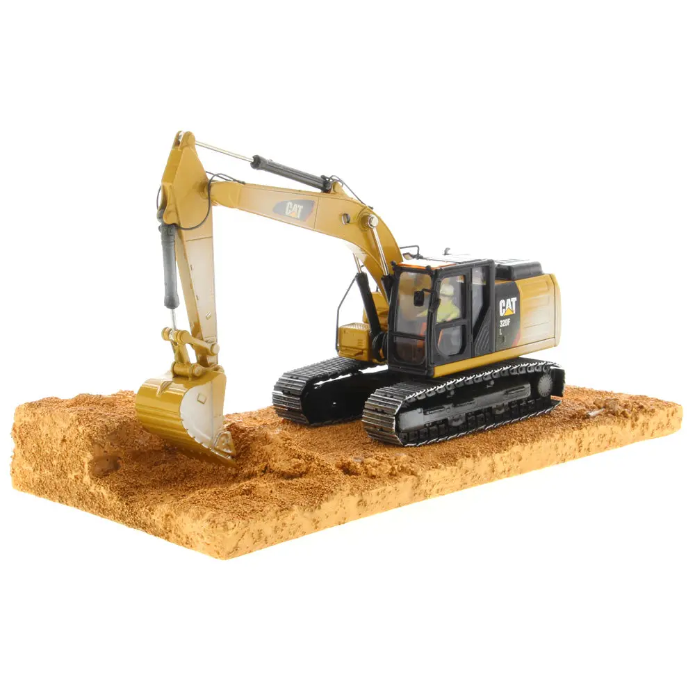 Caterpillar 320F Weathered Excavator 1:50 Scale Diecast 85701 1