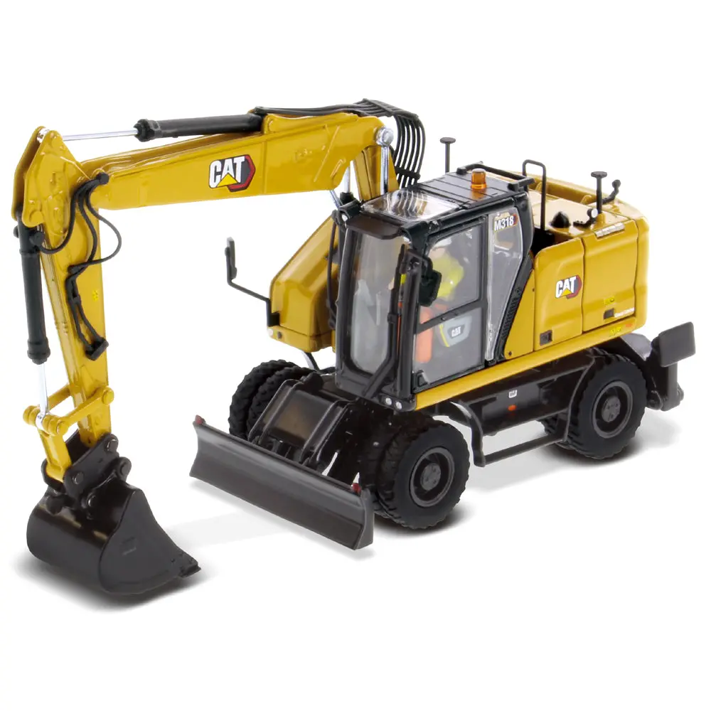 Caterpillar M318 Wheeled Excavator 1:50 Scale Diecast 85956 1