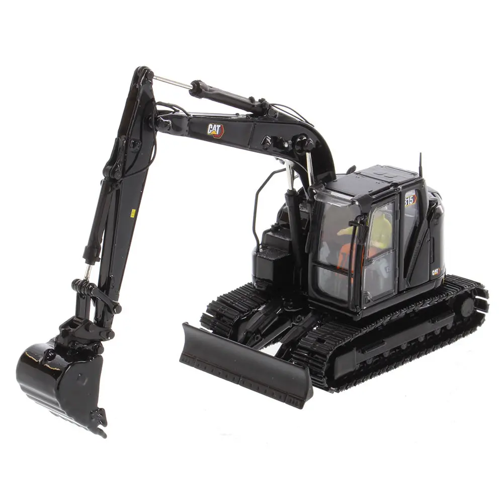 Caterpillar 315 Hydraulic Excavator Special Black Finish 1:50 Scale Diecast 85957Bk 1