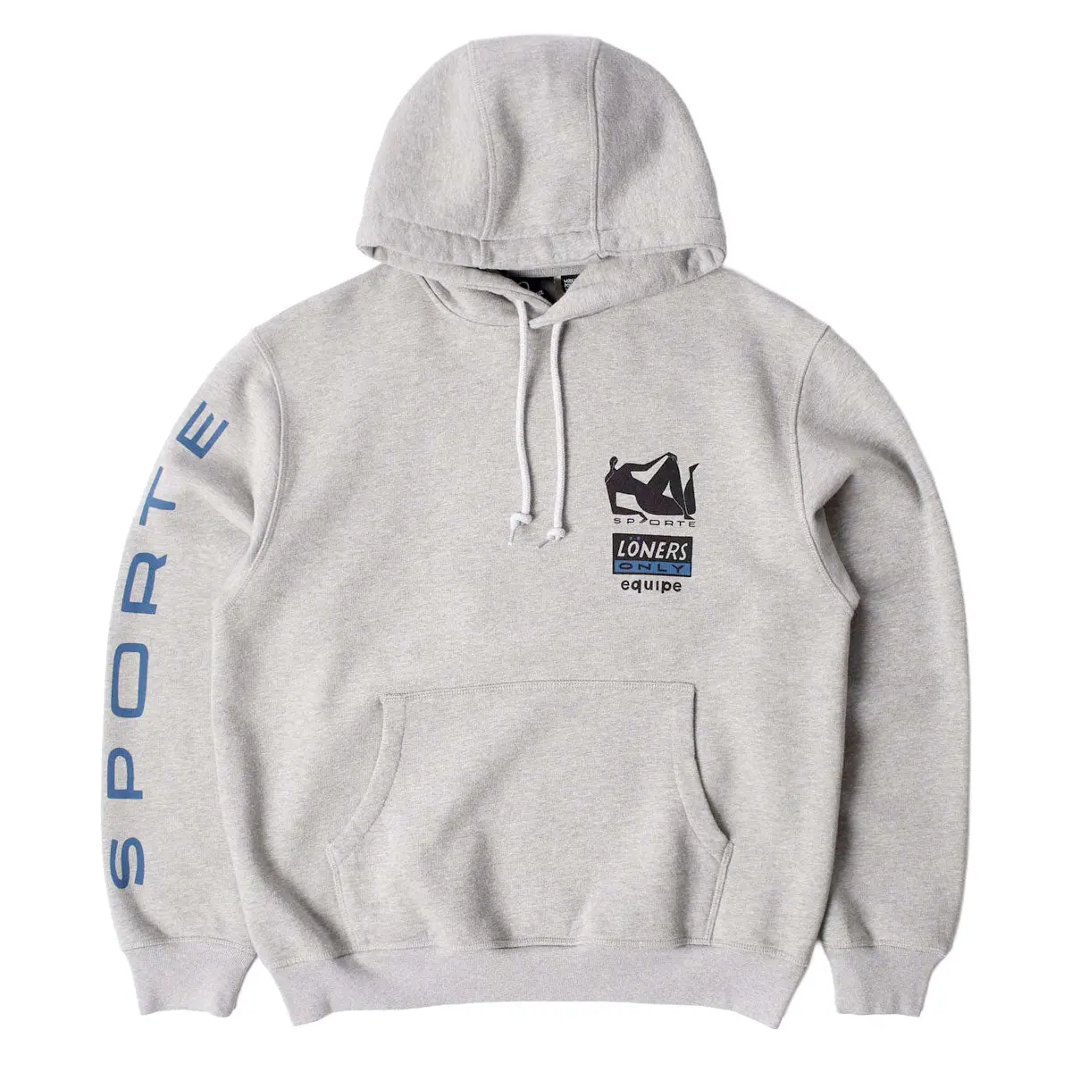 By Parra Sporte Hoodie - Heather Grey 1
