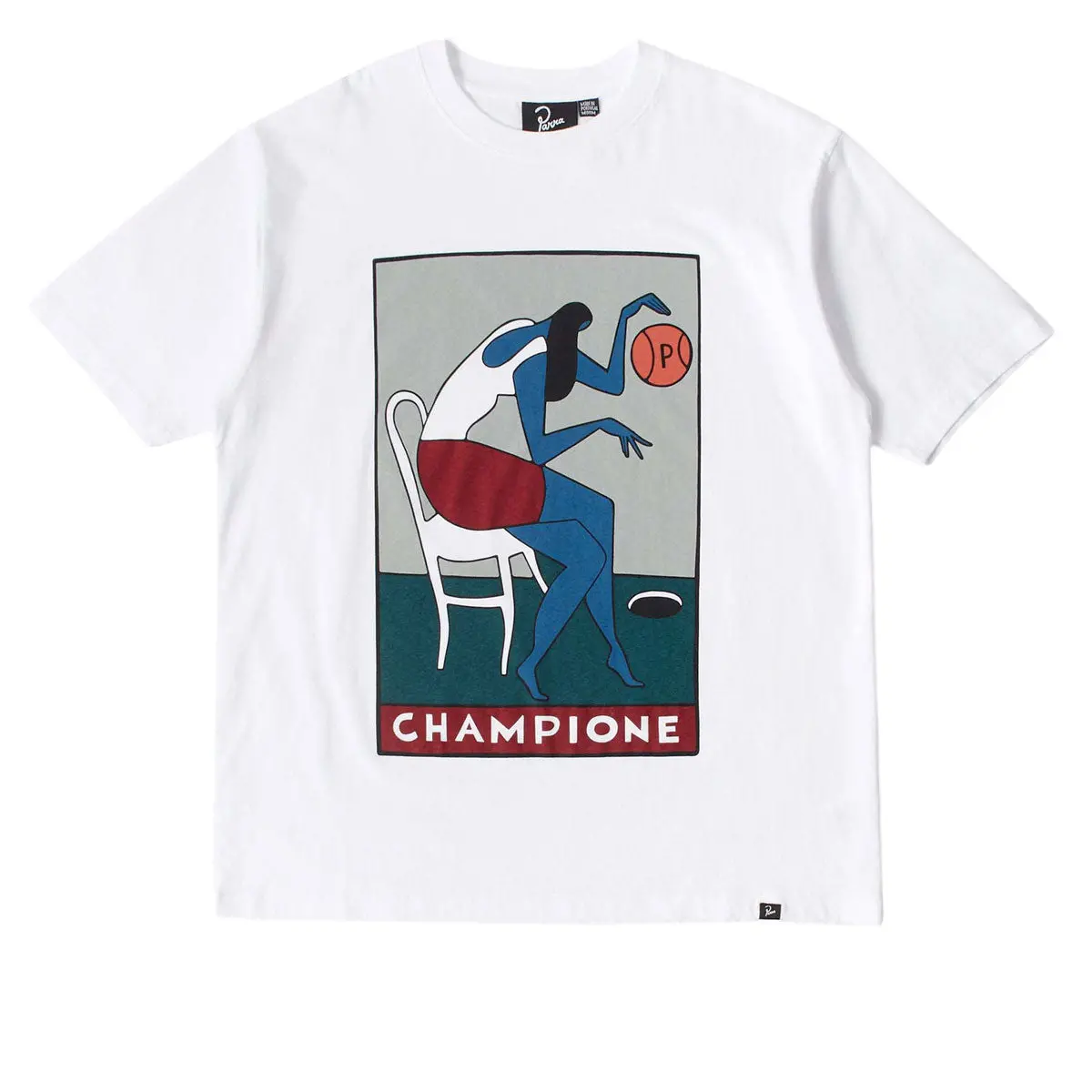 By Parra Champione T-Shirt - White 1