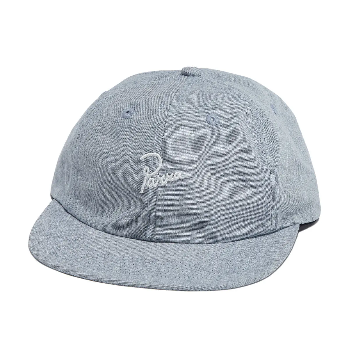 By Parra Signature 6 Panel Hat - Blue Chambrey 1