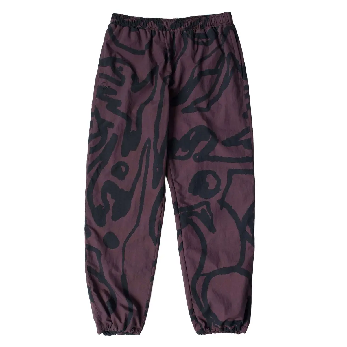 By Parra Freak Scene Track Pants - Brown 1