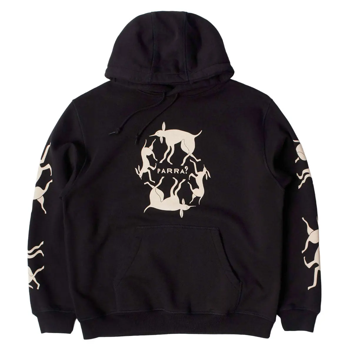 By Parra Non Grand Cafe Hoodie - Black 1