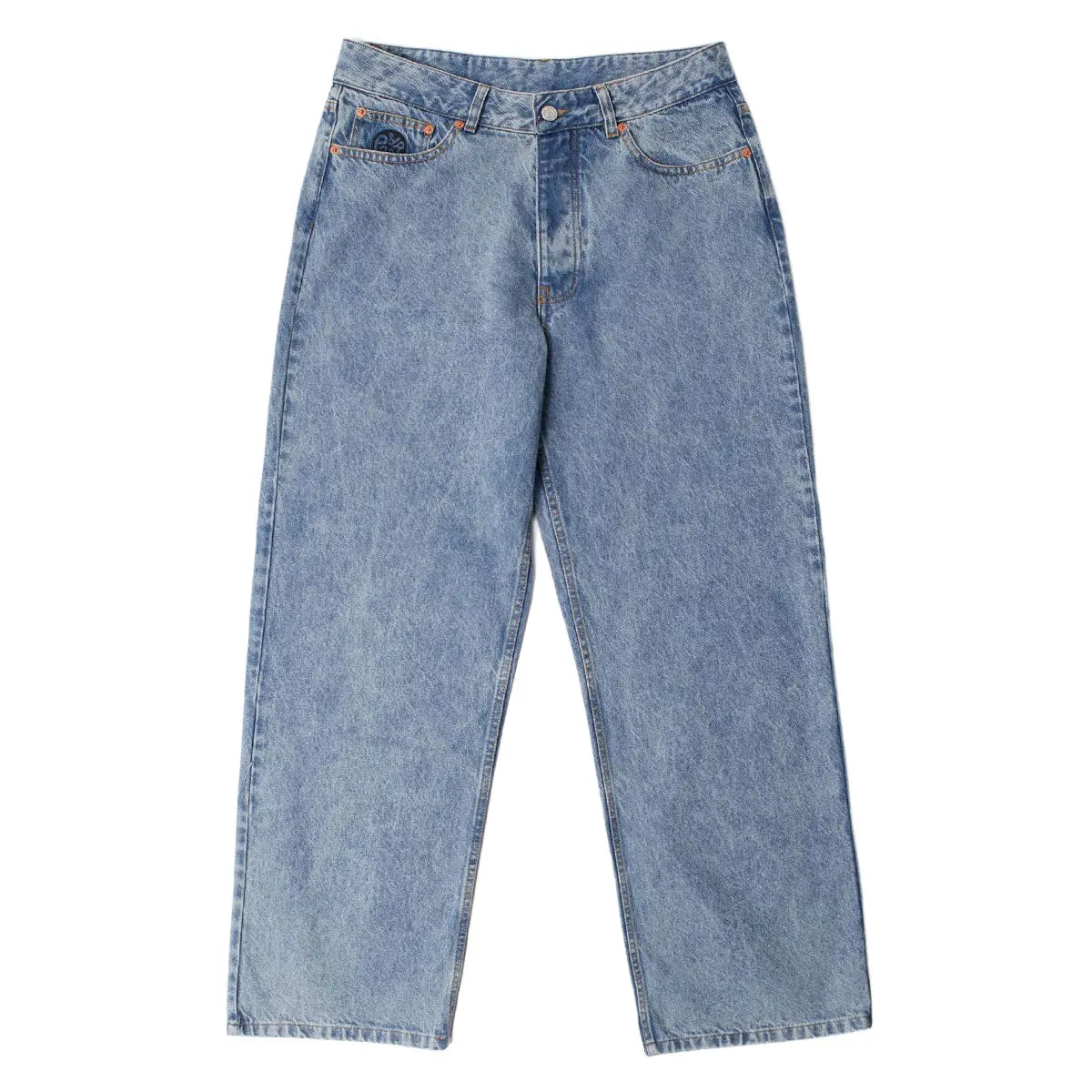 By Parra Washed Up Jeans - Washed Blue 1