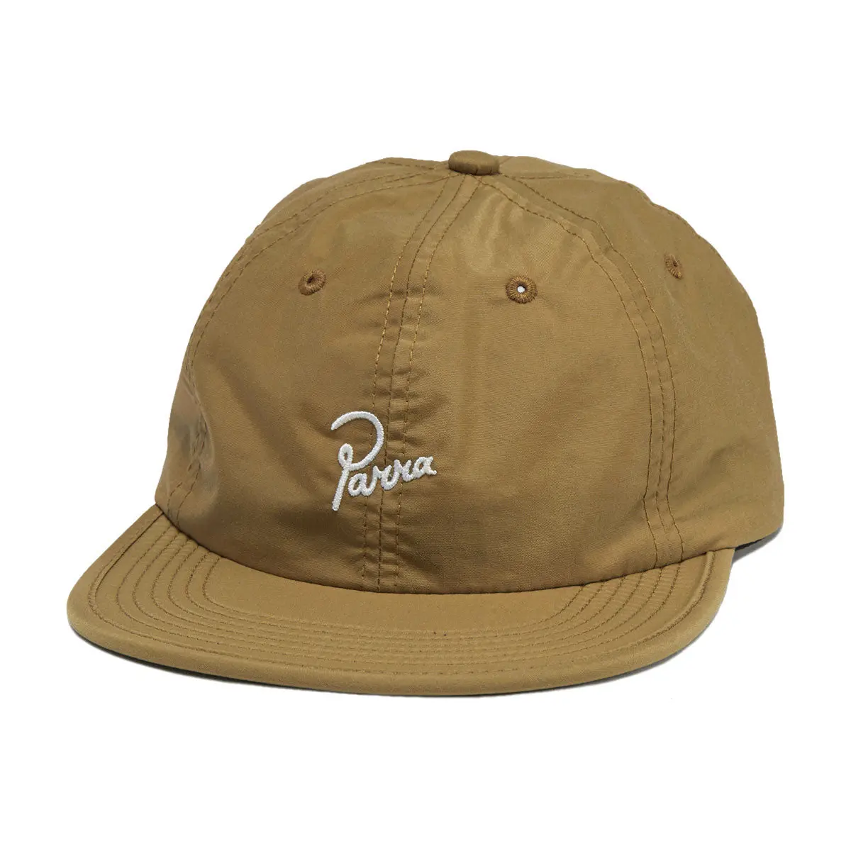 By Parra Signature 6 Panel Hat - Brown 1
