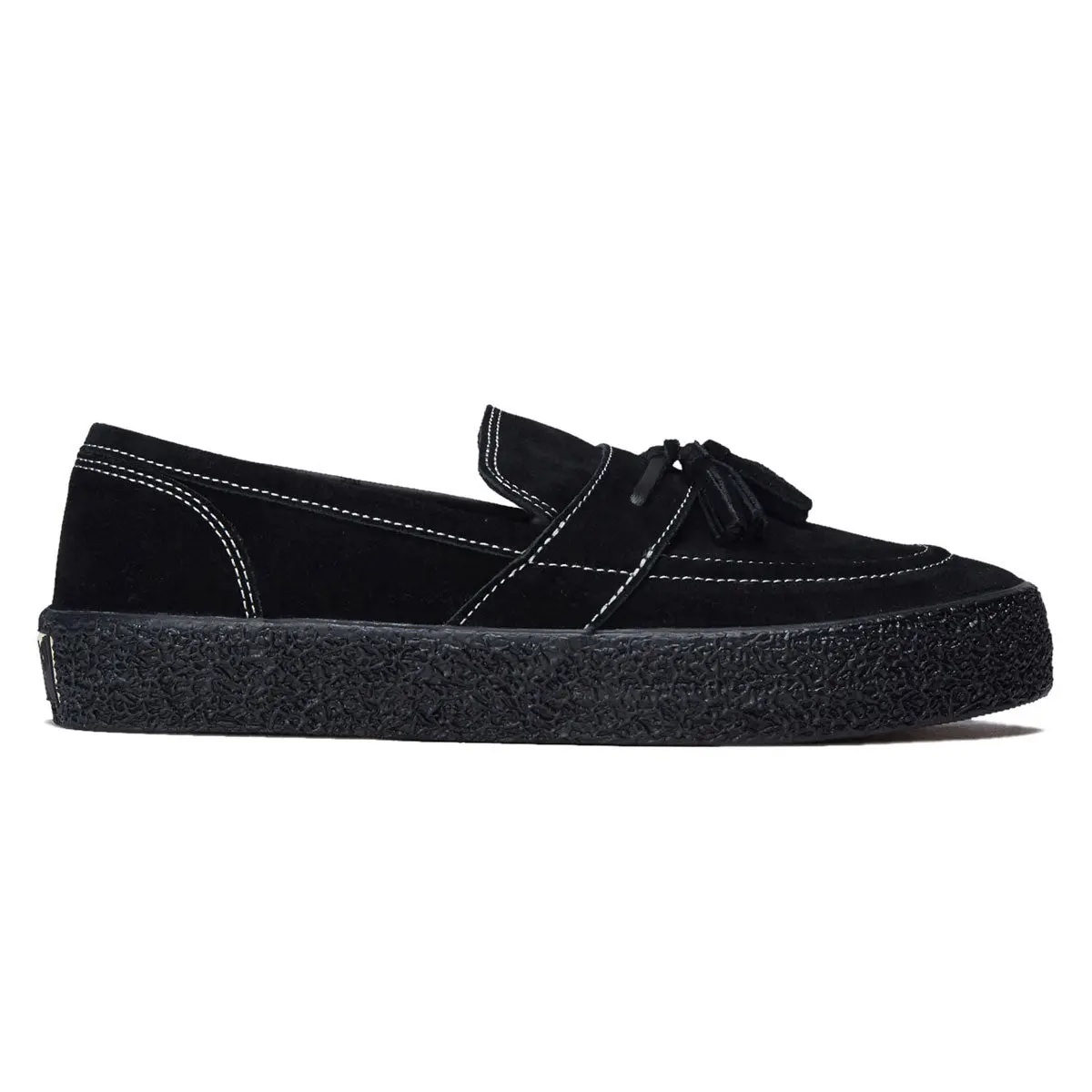 Last Resort Ab Vm005 Loafer Shoes - Black/Black/White Stitch 1