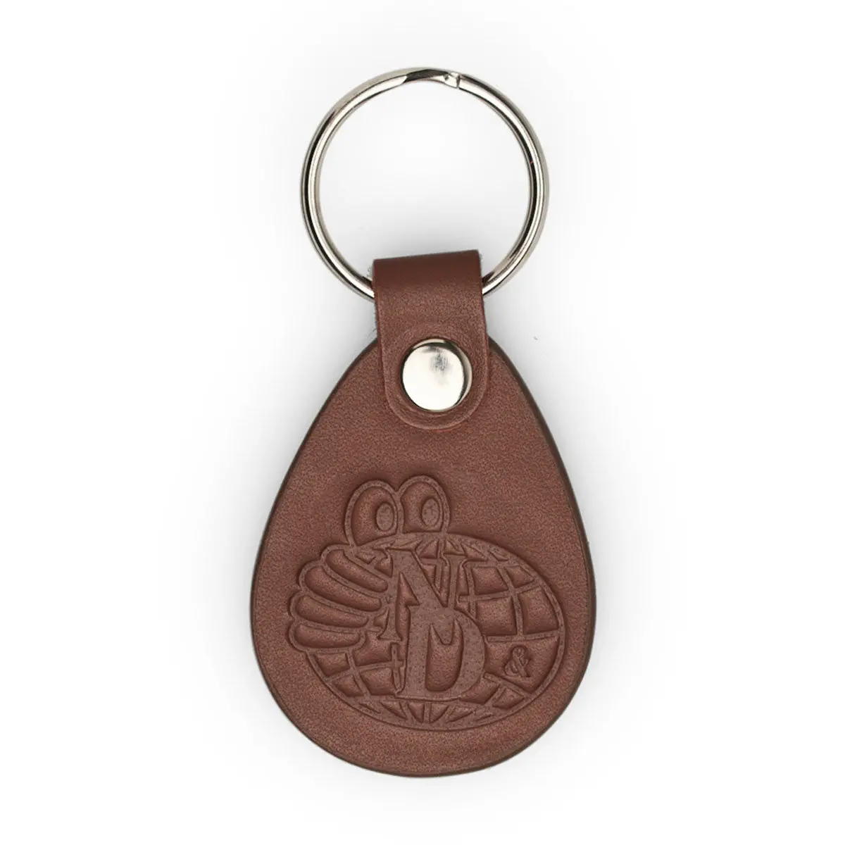 Last Resort Ab Drop Nick And Dave Key Ring - Brown 1