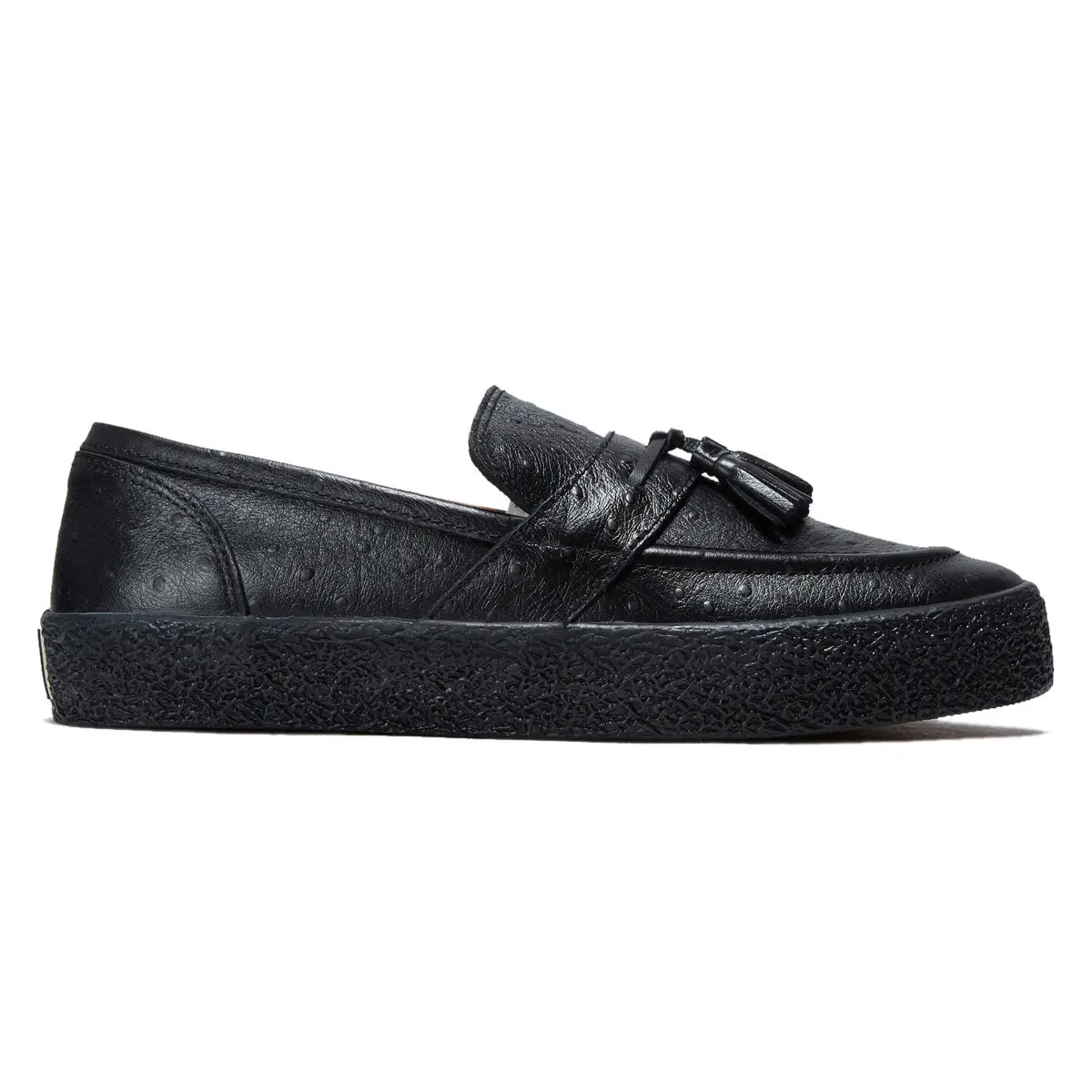 Last Resort Ab Vm005 Loafer Shoes - Ostritch Black/Black 1