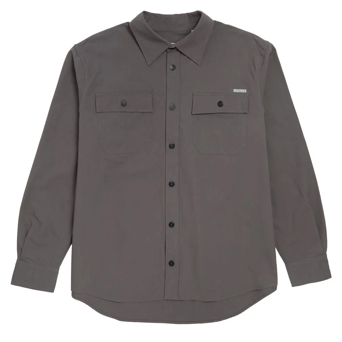 Last Resort Ab Og Canvas Long Sleeve Shirt - Steel Grey 1